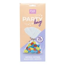 Picture of PARTY BAGS W/ SILVER TIES PK/25
